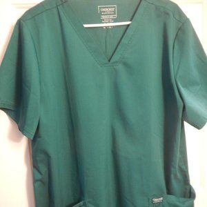 26- Hunter green Cherokee workwear revolution